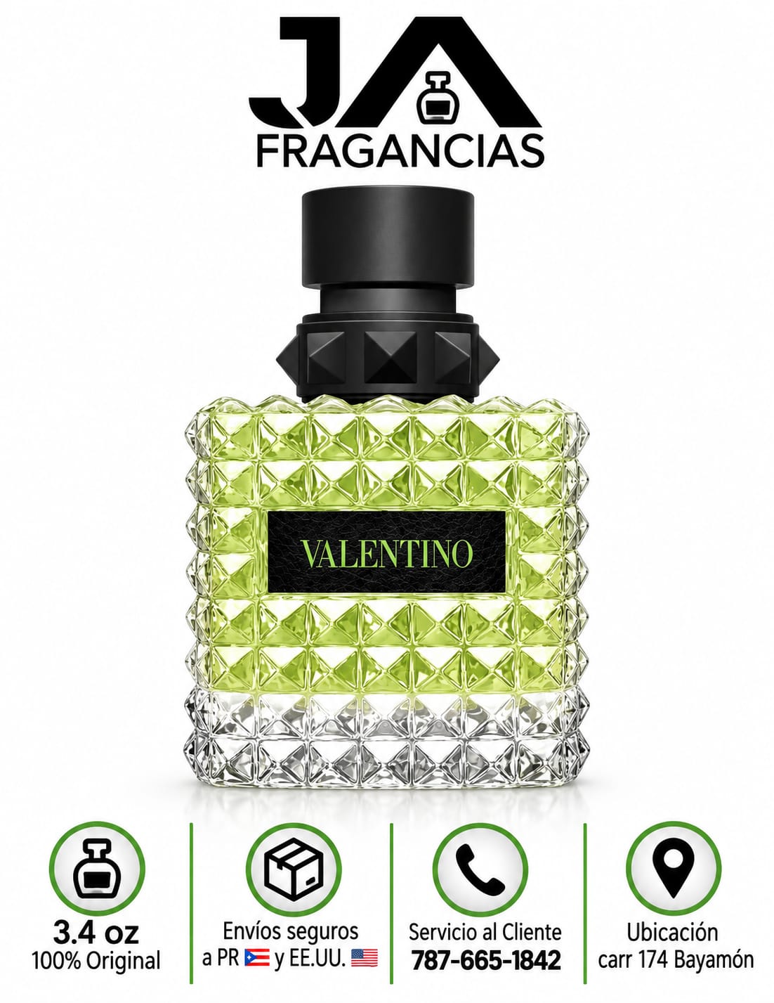 Valentino Donna Born in Roma Green Stravaganza 5% De Descuento Adicional