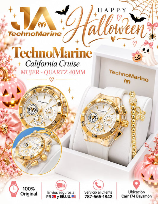 TechnoMarine Cruise California Women’s - 40MM Gold