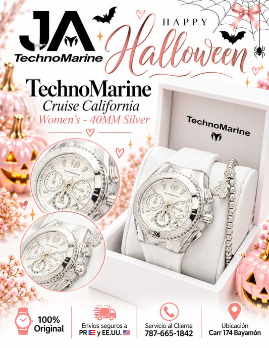 TechnoMarine Cruise California Women’s - 40MM Silver