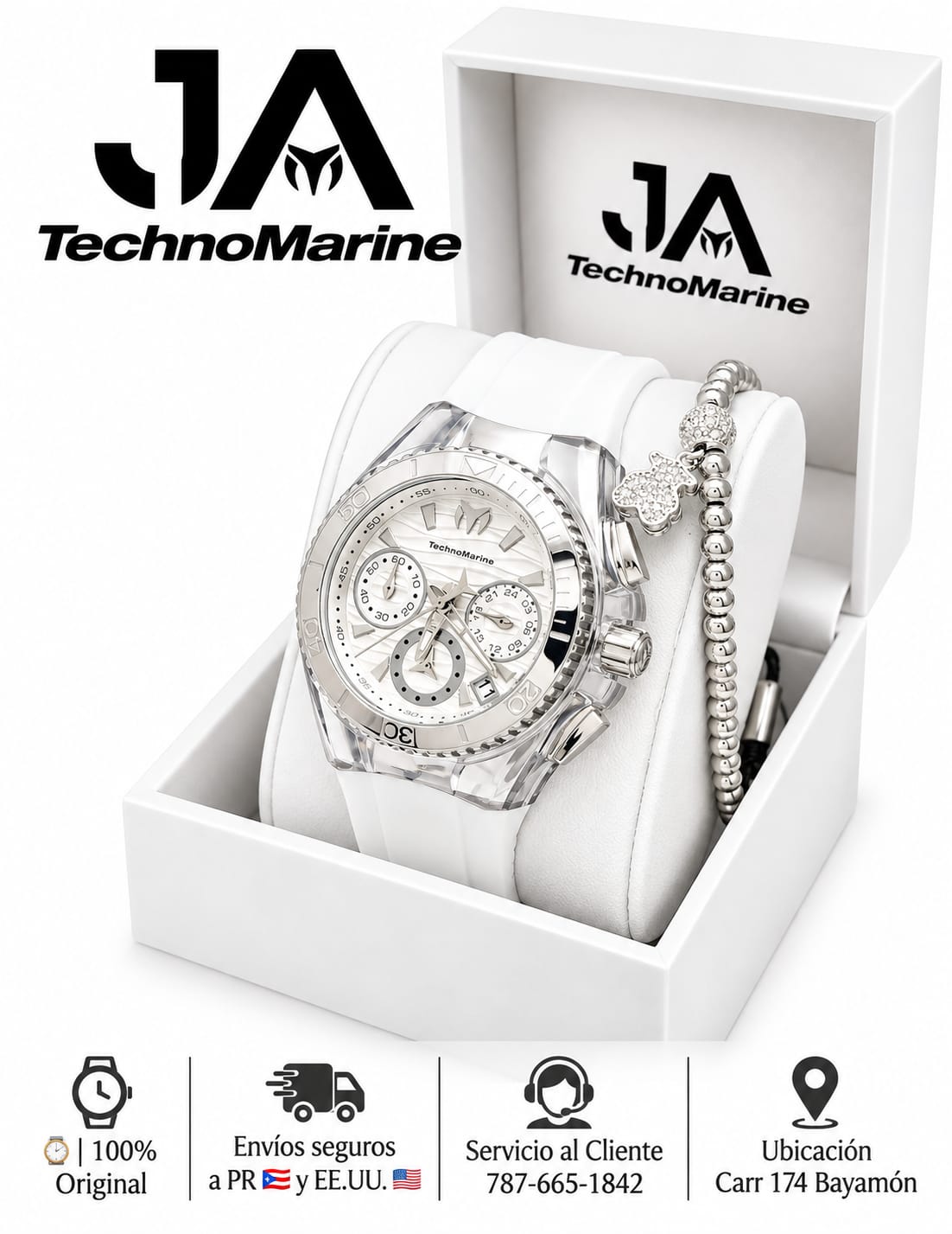 TechnoMarine Cruise California Women’s - 40MM Silver