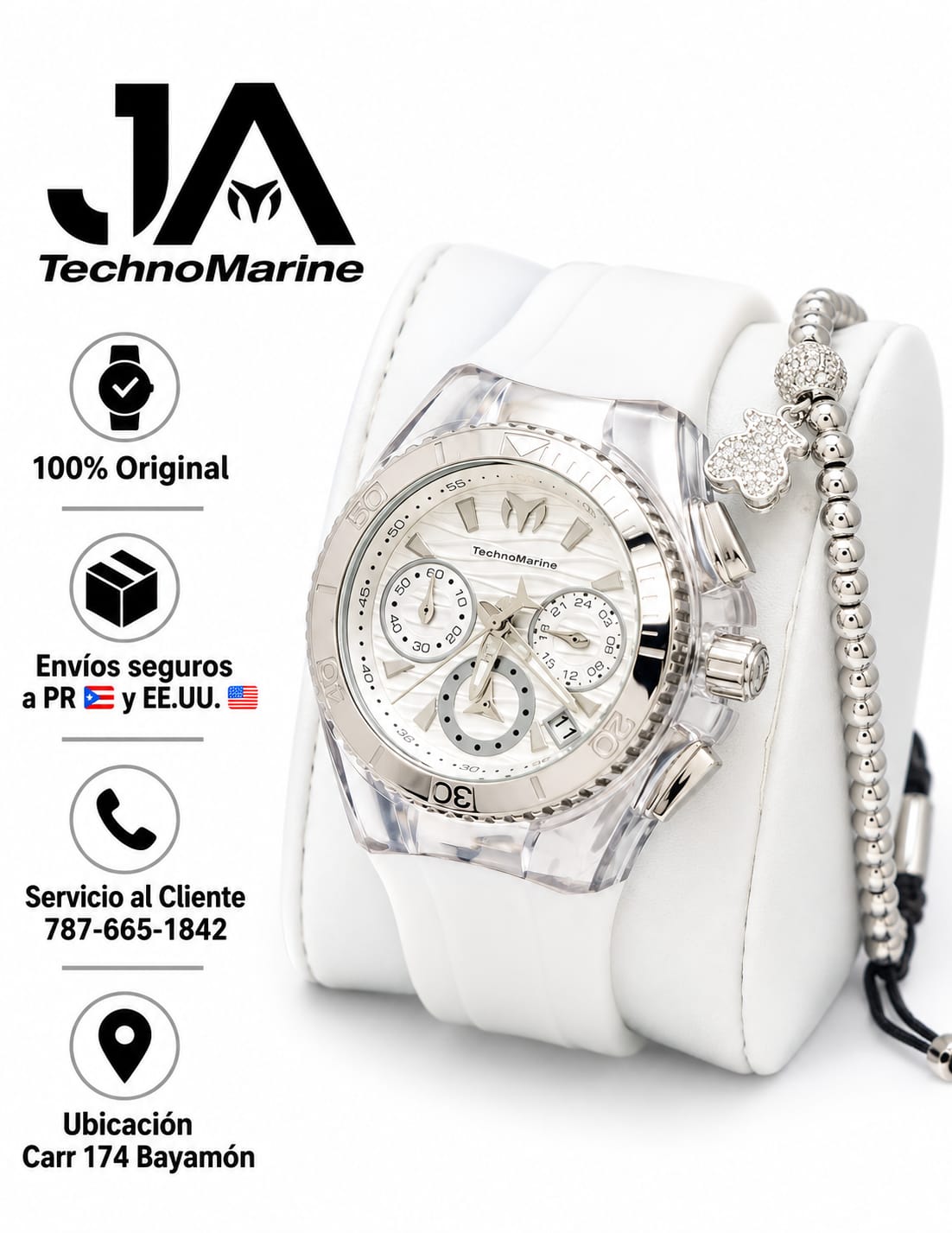 TechnoMarine Cruise California Women’s - 40MM Silver