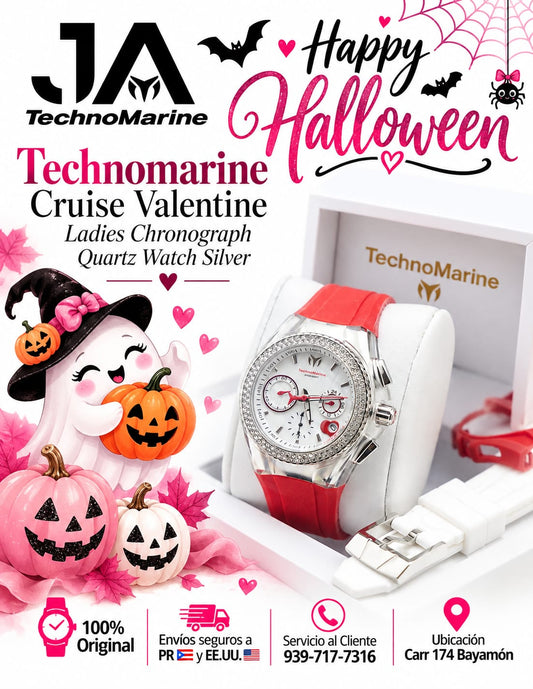 Technomarine  Cruise Valentine Ladies Chronograph Quartz Watch Silver