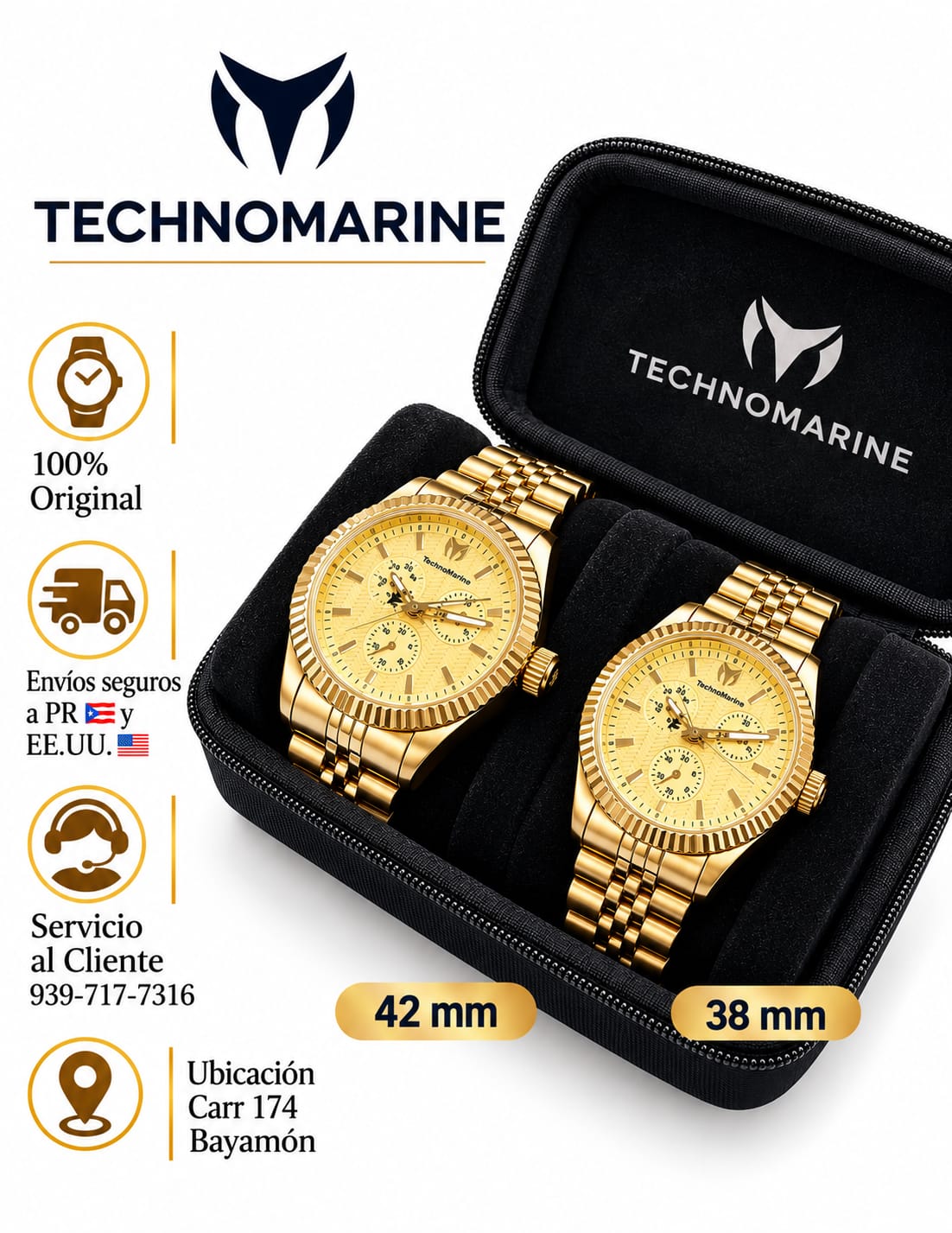 TECHNOMARINE Sea Dream Quartz Dial Watch 42 mm,TECHNOMARINE Sea Dream Quartz Dial Watch 38mm DOS Pulsera Gratis