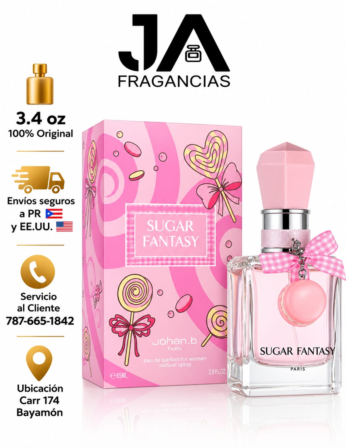 Sugar Fantasy 2.8oz 5% De Descuento Adicional