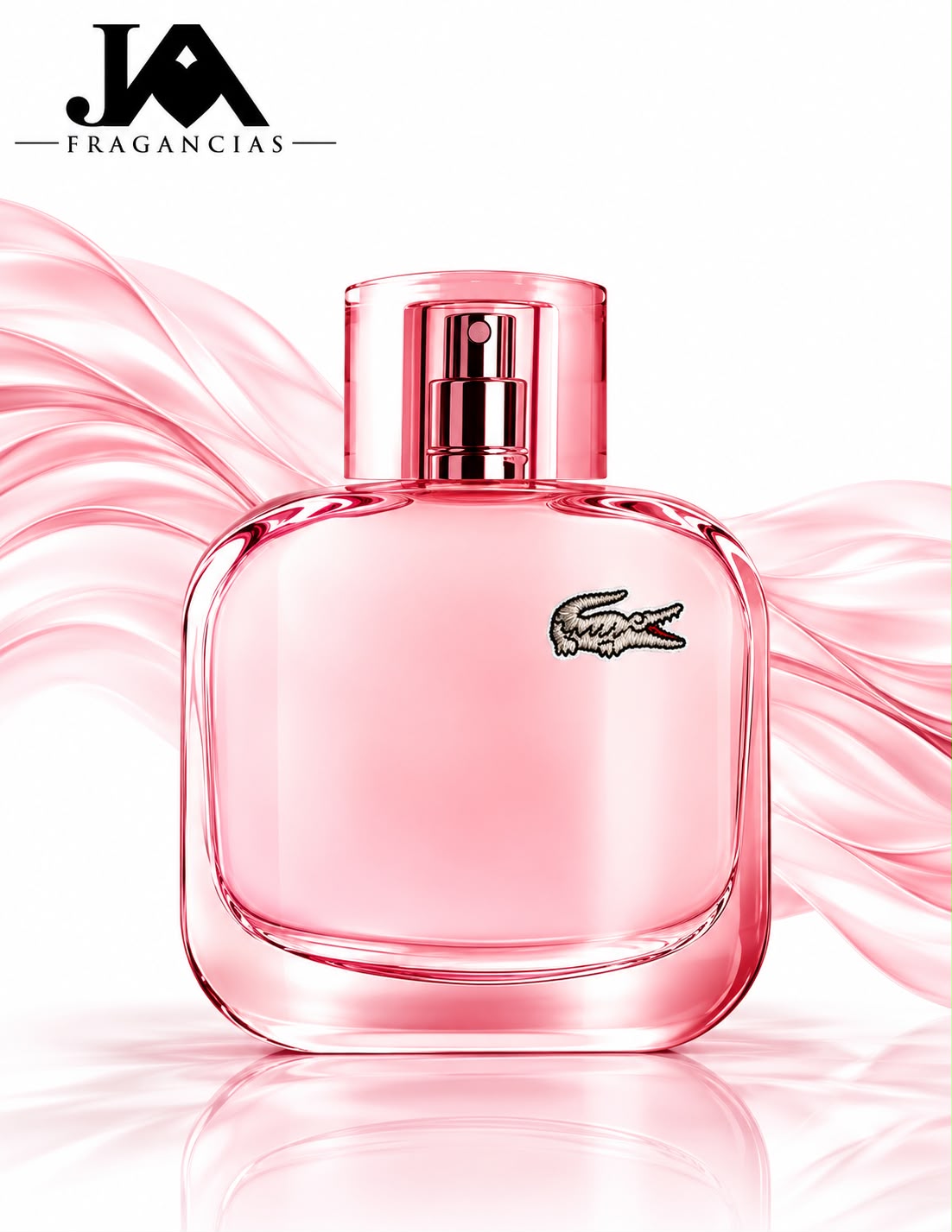 Lacoste L.12.12 Rose Sparkling Eau De Toilette 3.3oz