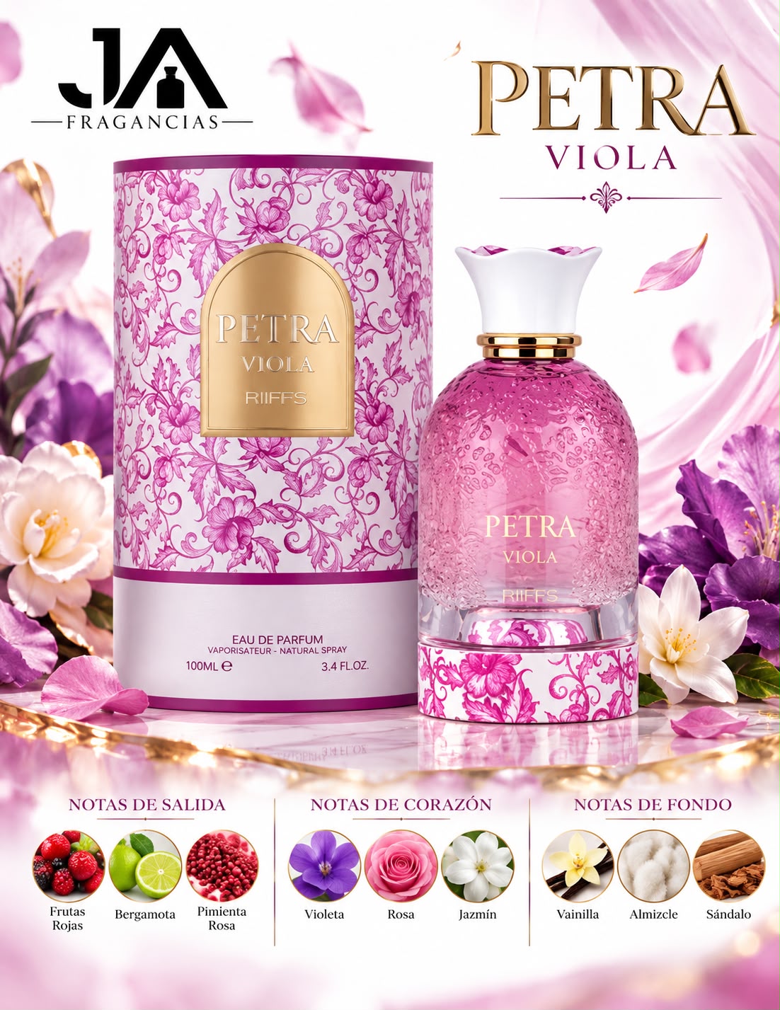 Petra Viola Lattafa Perfumes for women  5% DE DESCUENTO ADICIONAL
