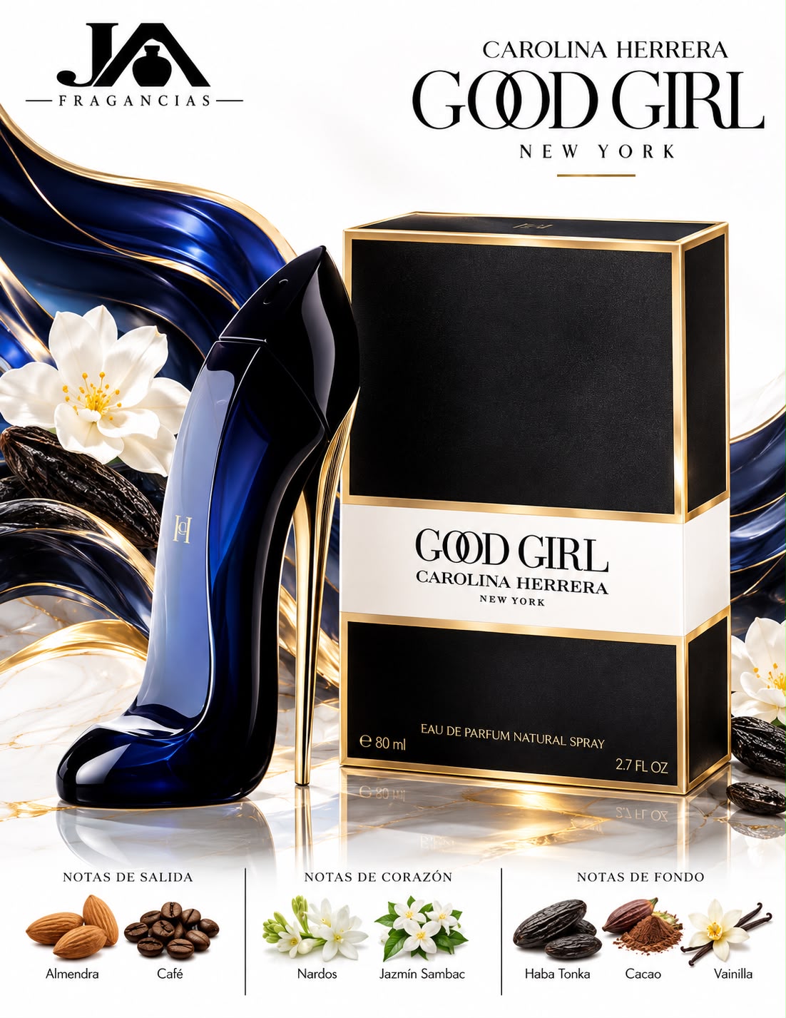 Good Girl by Caroline Herrera 2.7oz 5% De Descuento Adicional