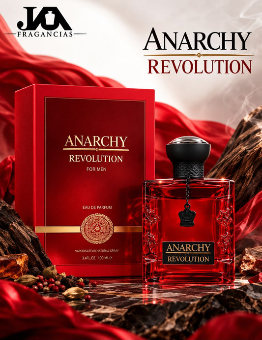 Anarchy Revolution For Men Eau De Parfum 3.4oz 5% De Descuento Adicional