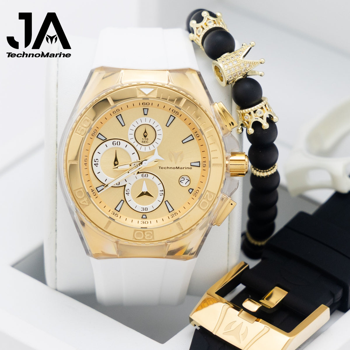 TECHNOMARINE (Men) Gold and Gold 46mm
