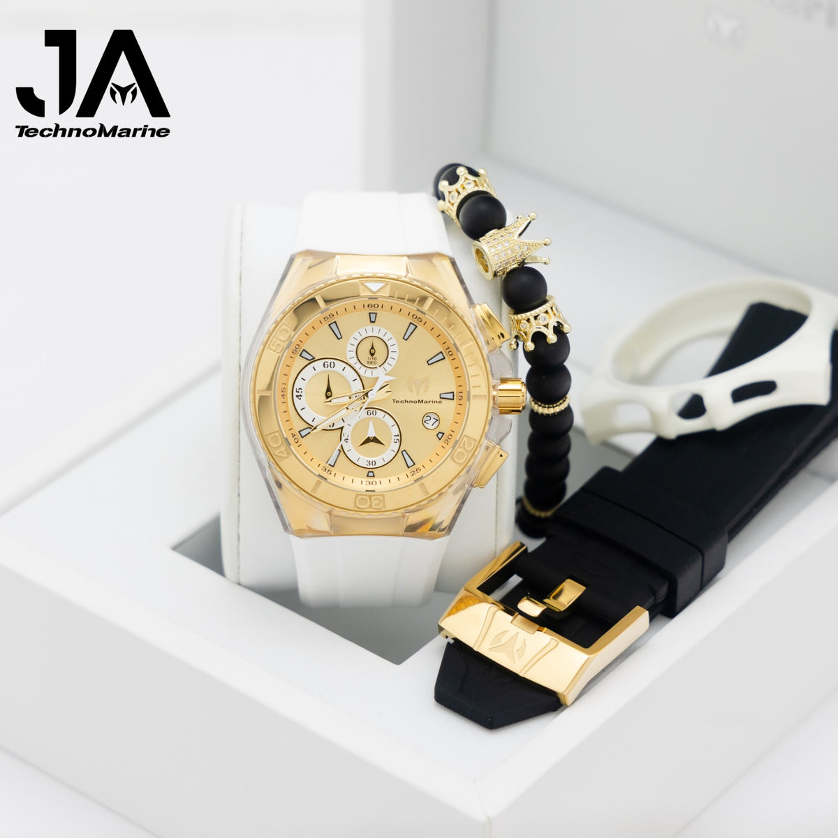 TECHNOMARINE (Men) Gold and Gold 46mm