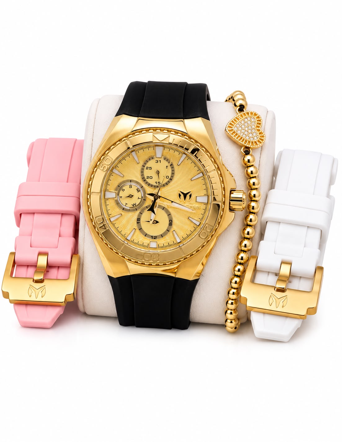 Technomarine 40mm Cruise Chronograph Quartz Gold Dial Unisex Watch