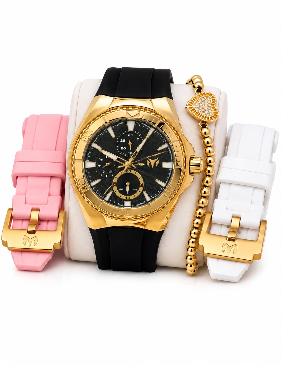 Technomarine  40mm Cruise Chronograph Quartz Gold Dial Unisex Watch