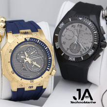 Cargar imagen en el visor de la galería, TechnoMarine Cruise California Men&#39;s Watch 46 mm And TECHNOMARINE 48 mm Manta Sea Quartz Gunmetal Dial Watch
