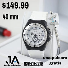 Cargar imagen en el visor de la galería, Technomarine  Cruise Angel Fish White Silicone Watch 40mm

