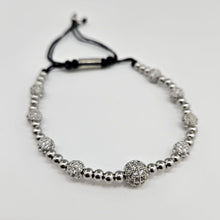 Cargar imagen en el visor de la galería, Pulsera Silver Mujer Ajustable Stainless Steel
