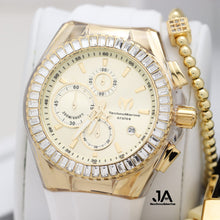 Load image into Gallery viewer, TechnoMarine Cruise Men&#39;s Watch - 45mm, Beige Tres Correas, Una Pulsera Gratis
