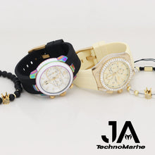 Cargar imagen en el visor de la galería, TECHNOMARINE UF6 Chronograph Quartz White Dial Men&#39;s Watch 45 mm And  TechnoMarine Cruise Men&#39;s Watch - 45mm, Beige
