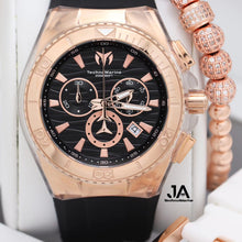 Cargar imagen en el visor de la galería, TechnoMarine Cruise Star Men&#39;s Watch - 46.65mm, Suizo Cristal de Zafiro Rose Gold
