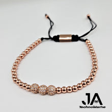 Load image into Gallery viewer, Pulsera Rose gold Ajustable
