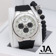 Cargar imagen en el visor de la galería, Technomarine 46mm  Cruise Steel Silver Case Chronograph Men&#39;s Watch
