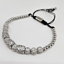 Cargar imagen en el visor de la galería, Pulsera Silver Mujer Ajustable Stainless Steel
