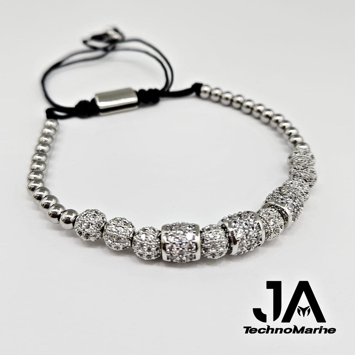 Pulsera Silver Mujer Ajustable Stainless Steel