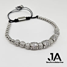 Cargar imagen en el visor de la galería, Pulsera Silver Mujer Ajustable Stainless Steel
