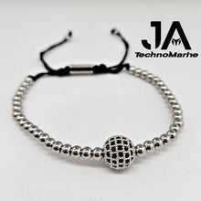 Load image into Gallery viewer, Pulsera Silver Mujer Ajustable Stainless Steel
