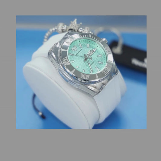 TechnoMarine Cruise Monogram 2023 Men's Watch - 47.8mm, Silver Ment