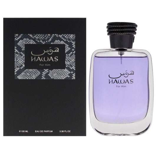 Hawas for Him Rasasi for men 3.3oz