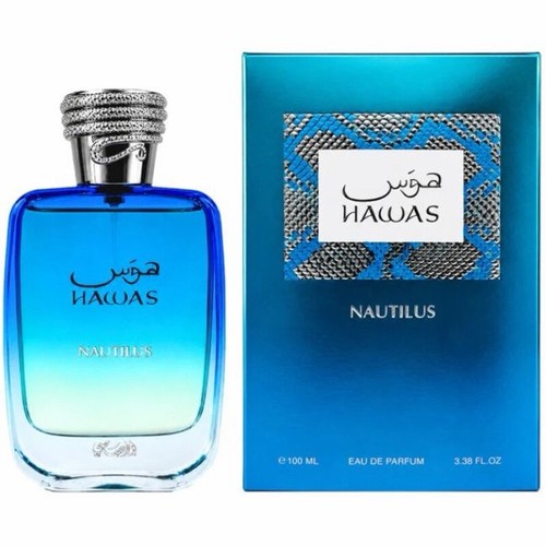 Hawas Nautilus 3.4oz Eau De Parfum Men Rasasi 5% Descuento Adicional