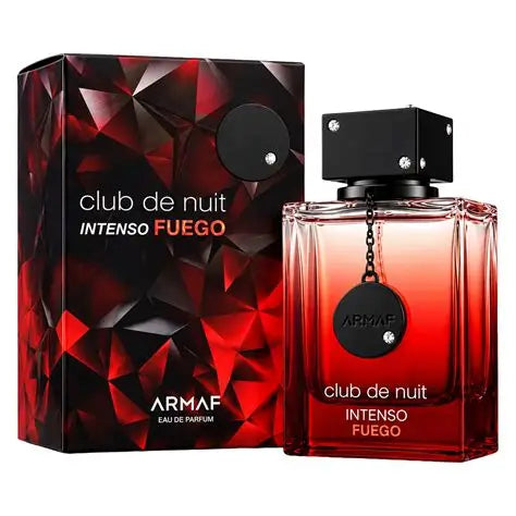 Club de Nuit Intenso FUEGO Eau De Parfum Armaf 3.4oz 5% Descuento Adicional (Con Descuento $55.50)