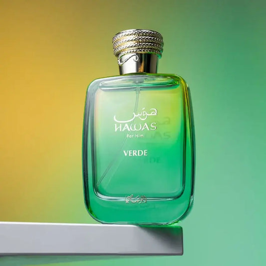 Hawas Verde Eau De Parfum Rasasi Men 3.38oz + 5 % Descuento Adicional