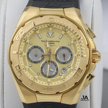 Load image into Gallery viewer, Technomarine Cruise Steel Quartz Men&#39;s Watch - 45mm Stainless Steel Gold and Gold
