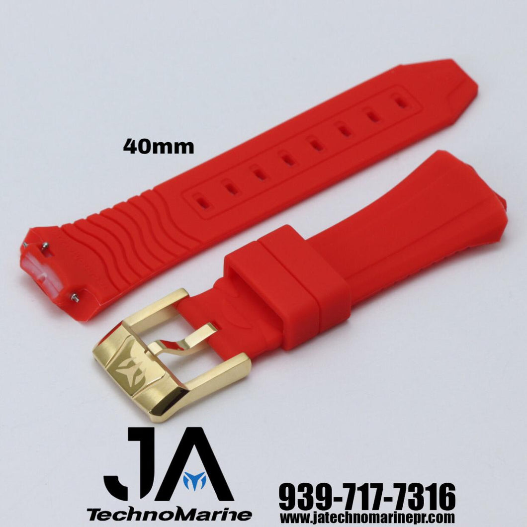 Correas Mujer Roja Pasador  40
