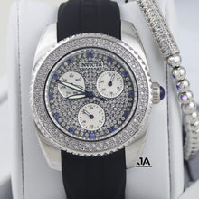 Load image into Gallery viewer, Invicta Women&#39;s Angel 38mm White Dial Silicone Watch
