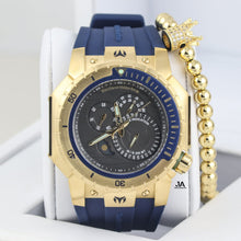Load image into Gallery viewer, Technomarine Men&#39;s Manta Quartz Gold Dial Watch 48mm
