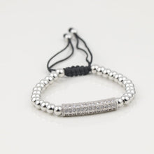 Cargar imagen en el visor de la galería, Pulsera Ajustable Para Mujer Plata
