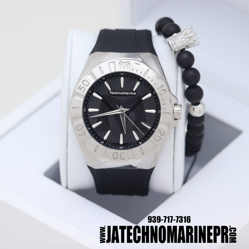 Technomarine Monogram / Cruise Collection Men's Watch 45 mm Silver