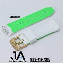 Cargar imagen en el visor de la galería, Correas Hombre Blanco y Verde 44-45-46
