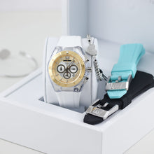 Cargar imagen en el visor de la galería, Technomarine Mujer Cruise Silicone Band Swiss Quartz Watch 40mm
