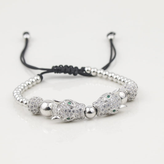 Adjustable Bracelet For Men Silver