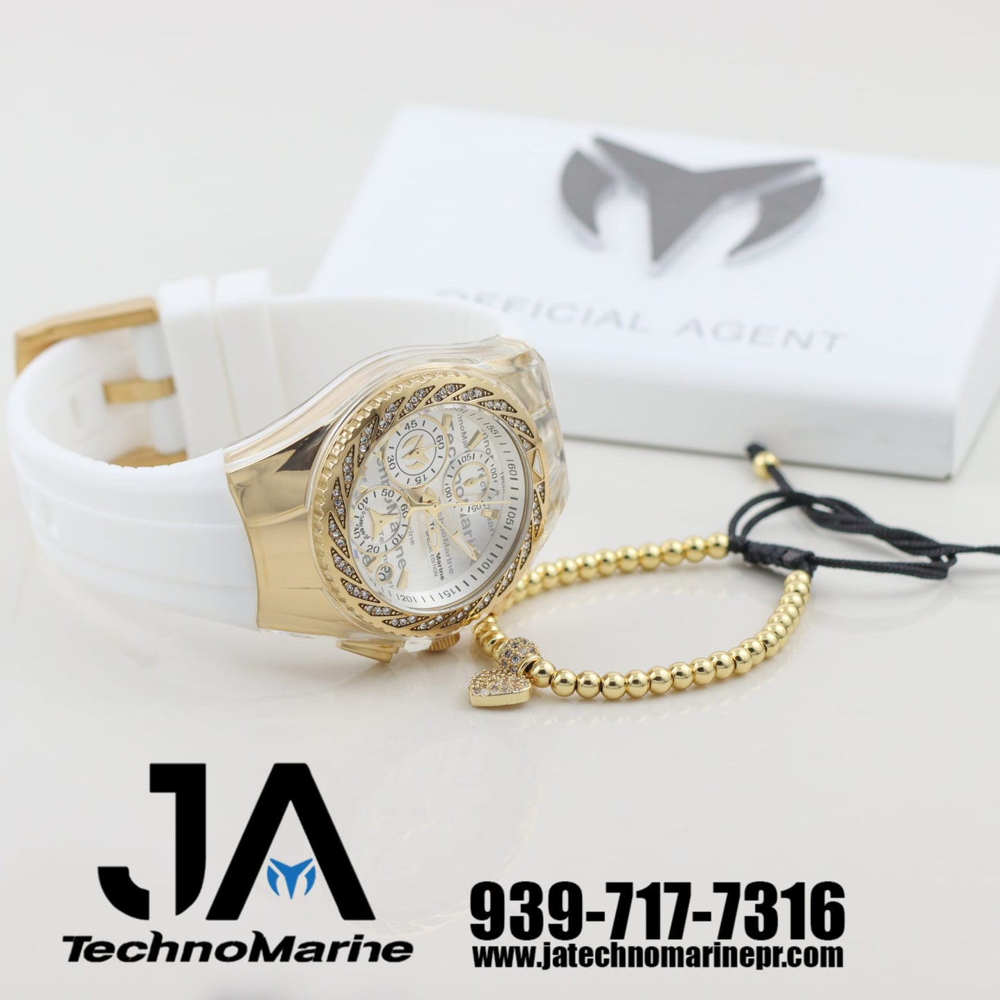 Technomarine Mujer Special Edition Gold Diamond Oro 40mm