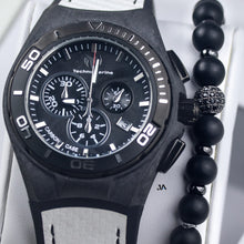 Load image into Gallery viewer, Technomarine Men&#39;s Black Carbon Swiss Chronograph

