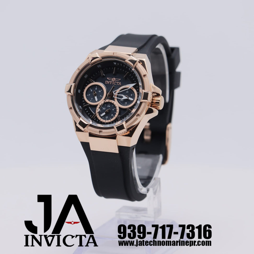 Inivcta Aviator Womens Watch w/ Mother of Pearl Dial 36mm Rose Gold