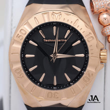 Load image into Gallery viewer, Technomarine Monogram / Cruise Collection Men&#39;s Watch 45mm Rose Gold 
