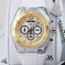 Cargar imagen en el visor de la galería, Technomarine Women&#39;s Cruise 40mm Silicone Band Swiss Quartz Watch
