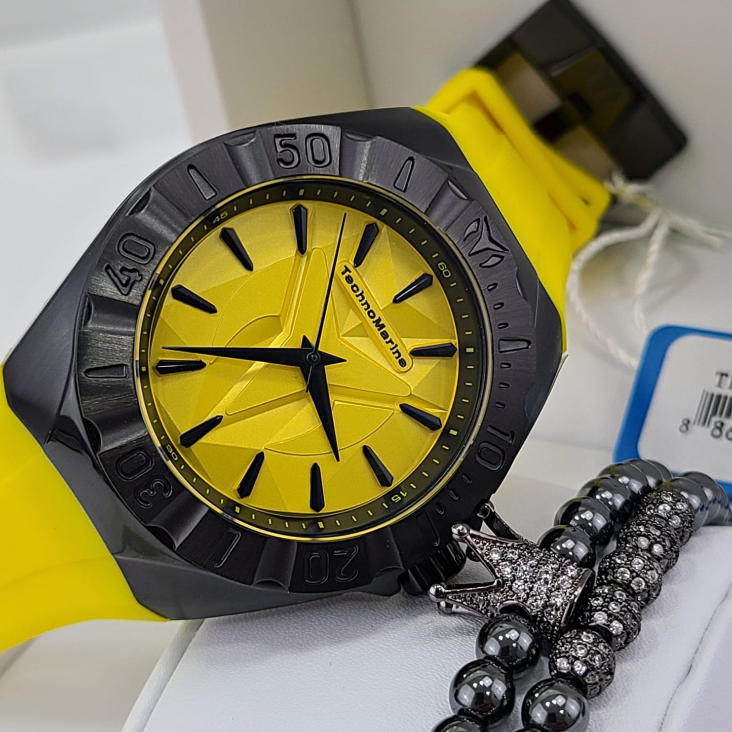 Technomarine Monogram / Cruise Collection Men's Watch 45mm Yellow 