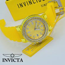 Cargar imagen en el visor de la galería, Invicta Pro Diver Anatomic Women Watch 40mm Yellow
