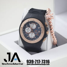 Cargar imagen en el visor de la galería, Technomarine Cruise Jelly Fish Chronograph Quartz Men&#39;s Watch Rose Gold
